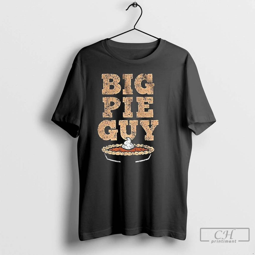 Premium Big Pie Guy 2025 Retro Graphic T Shirts