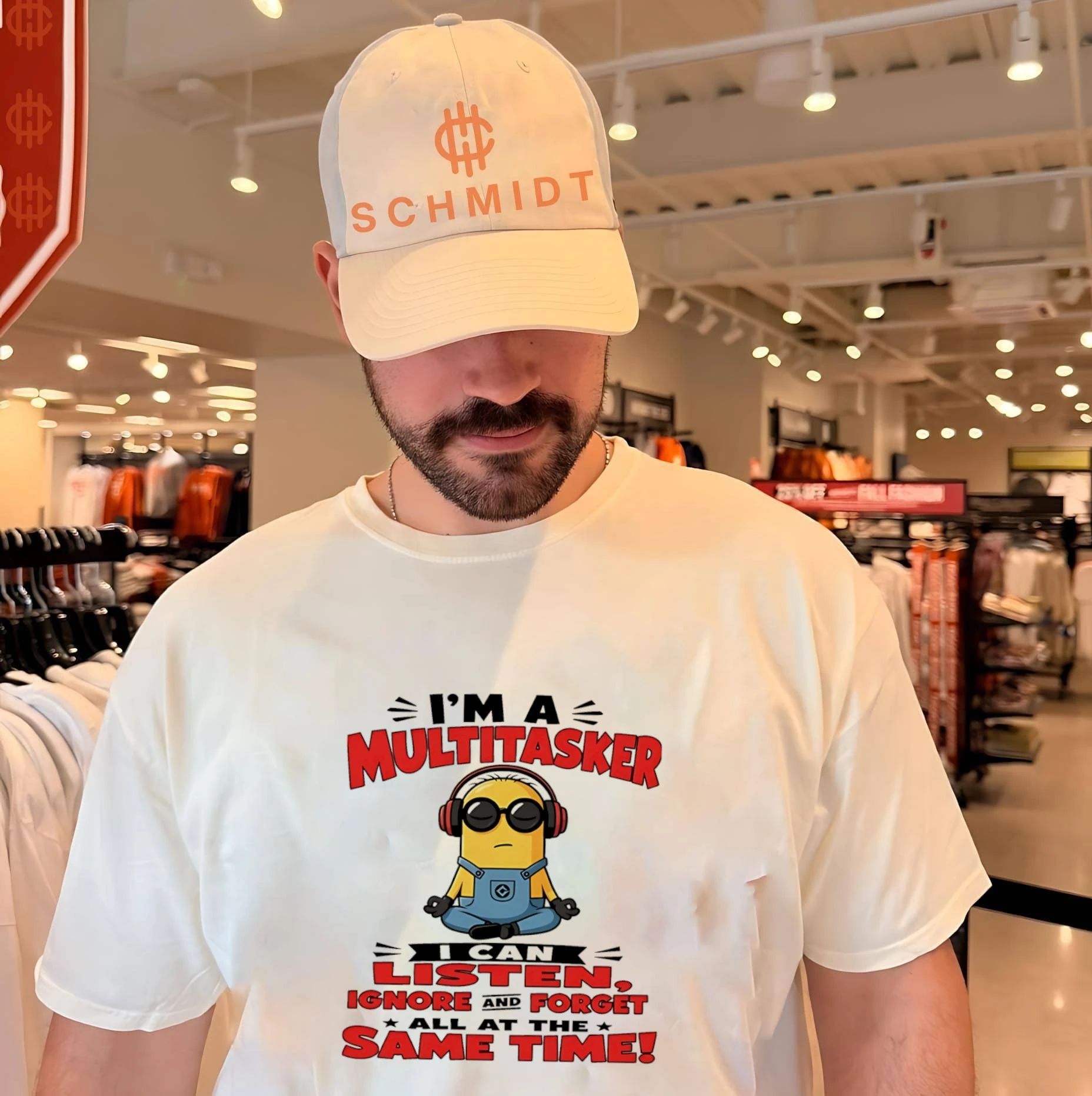Minion I’m a multitasker I can listen ignore and forget all at the same time shirt