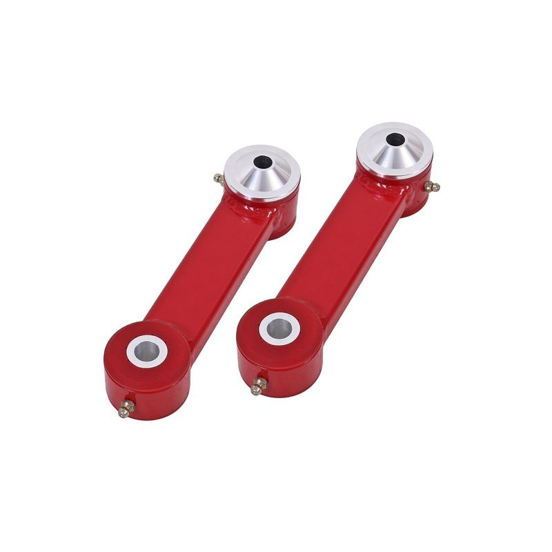 Rear Lower Control Arms Vertical Link 15-20 Ford Mustang Red