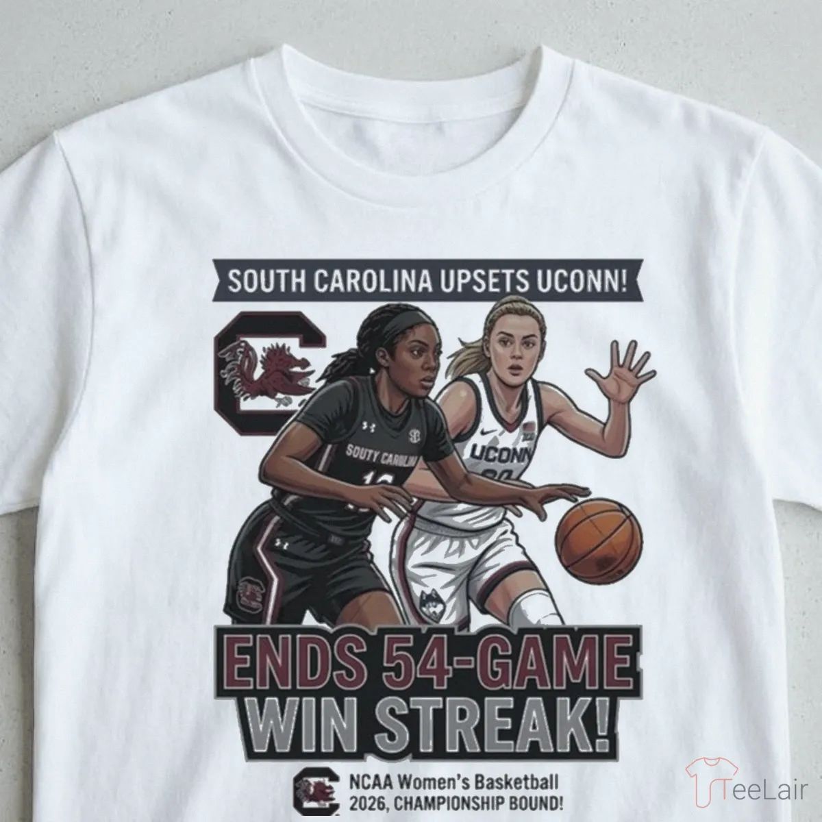 South Carolina Vs UConn Championship NCAA Women’S Basketball 2026 Shirt