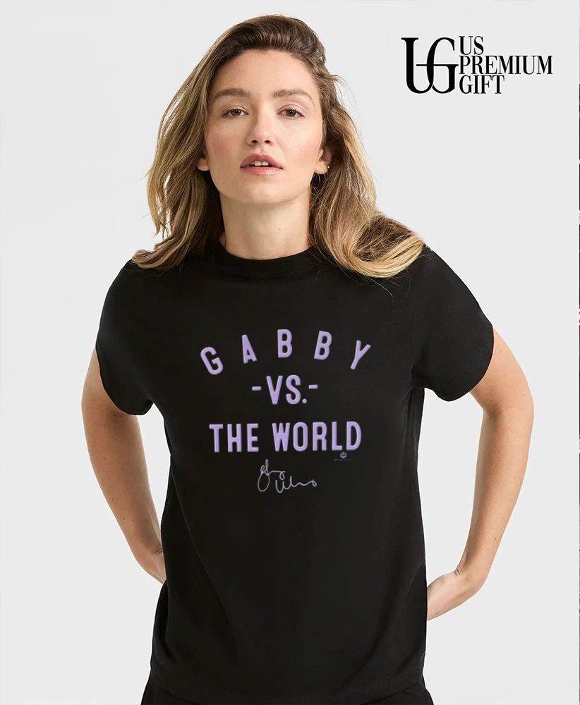 Gabby Williams Vs The World Golden State Valkyries WNBA 2026 signature shirt
