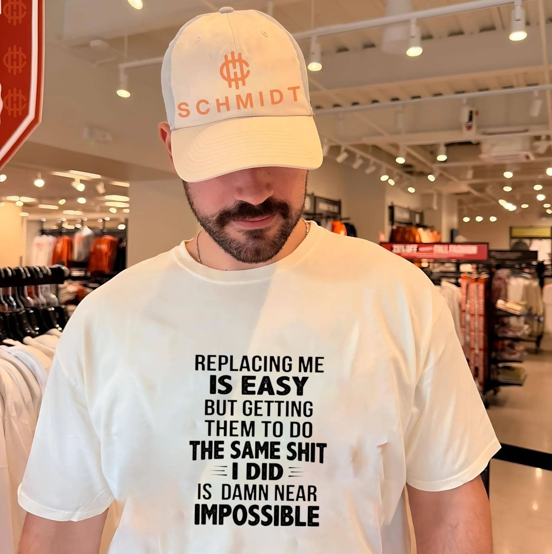 Replacing Me Is Easy but Getting Them to Do the Same Shit Is Damn Near Impossible shirt
