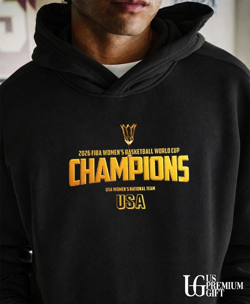 USA Women’s Basketball 2026 FIBA World Cup Champions shirt