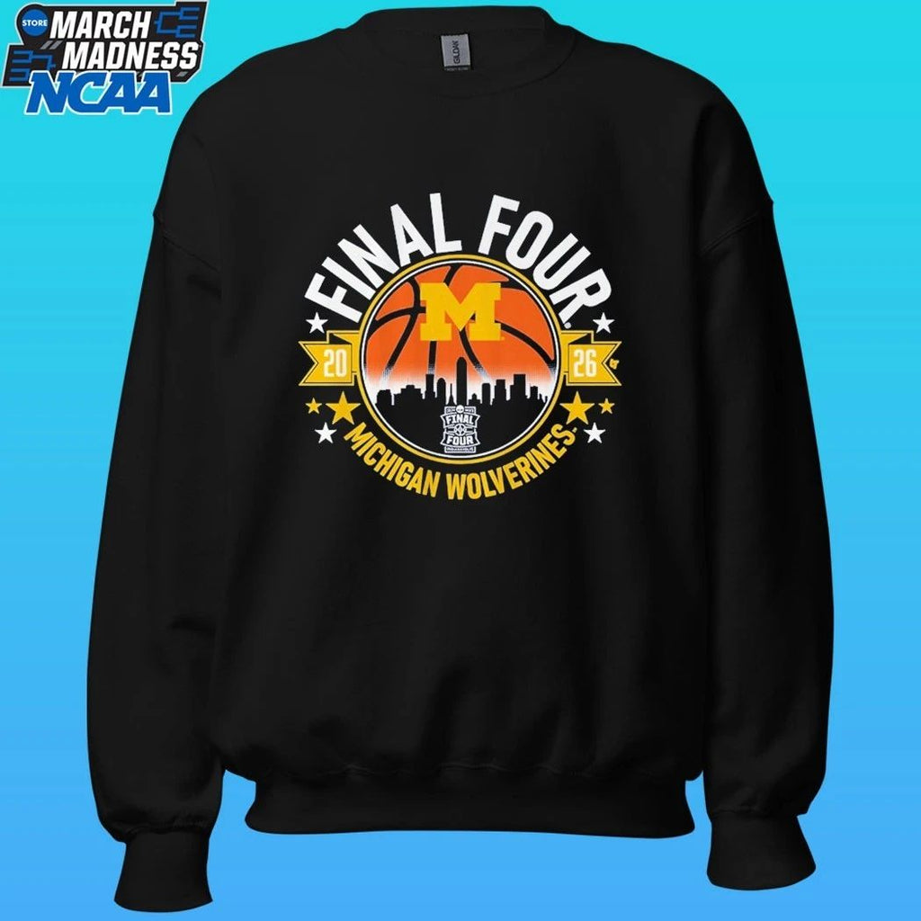 Michigan Wolverines MBB 2026 Final Four Shirt