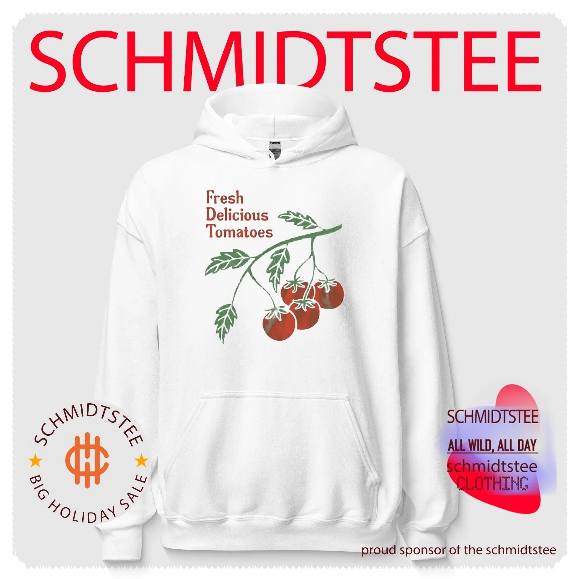 Fresh Delicious Tomatoes garden vegetable shirt