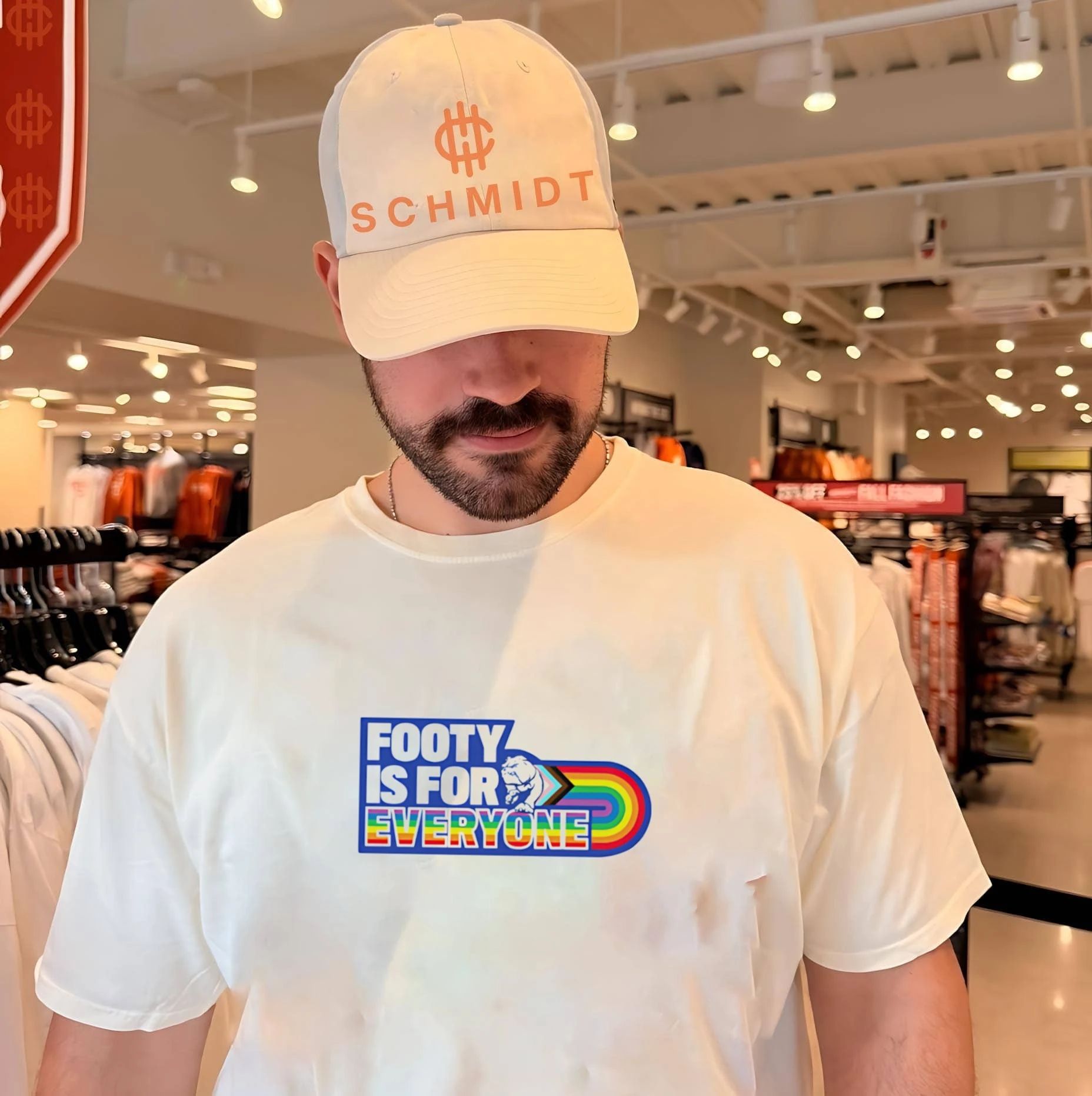 Western Bulldogs Footy Is for Everyone Pride shirt
