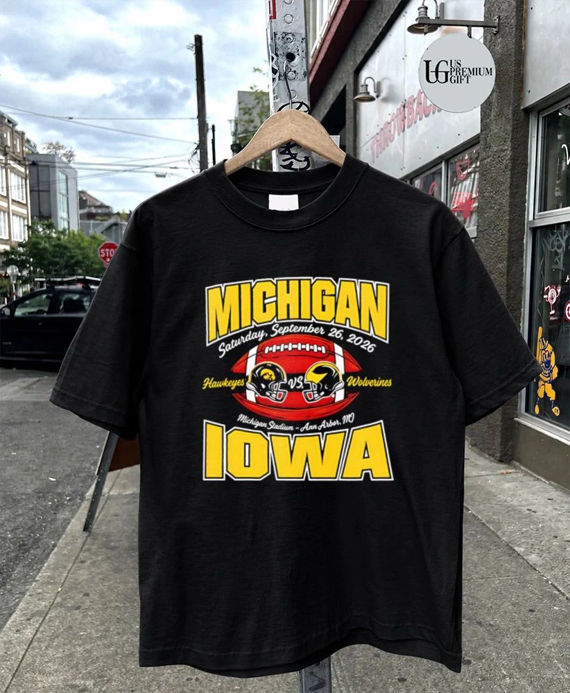 Michigan Wolverines vs Iowa Hawkeyes Sep 2026 shirt