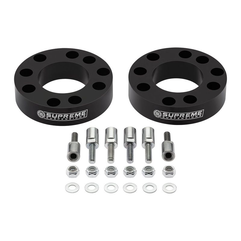 2004-2010 Infiniti QX56 2″ Front Suspension Lift Strut Spacers with Stud Extenders 2WD