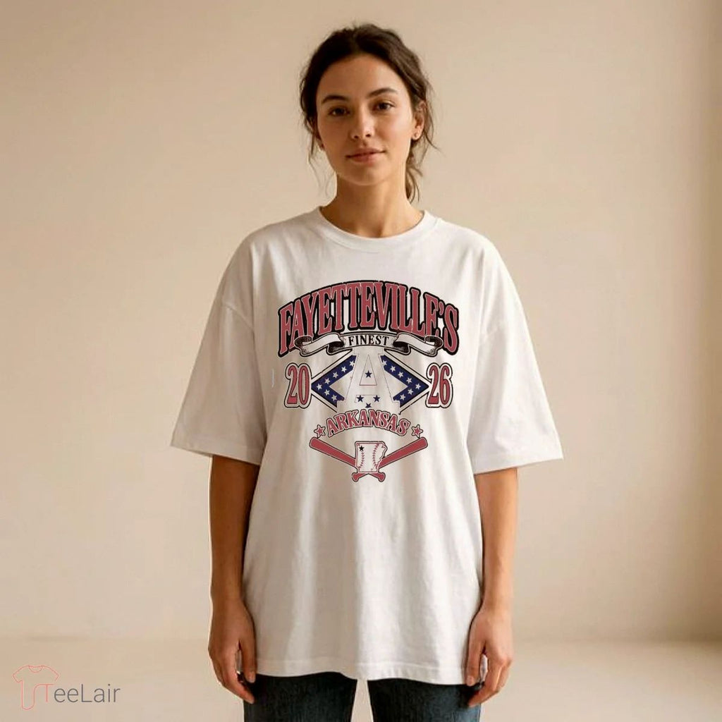 Fayettevilles Finest Baseball Shirt