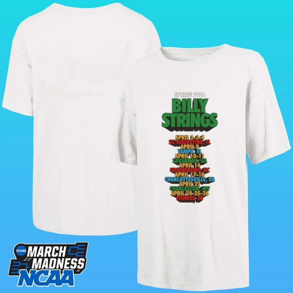 Billy Strings Spring 2026 Funky Text Shirt