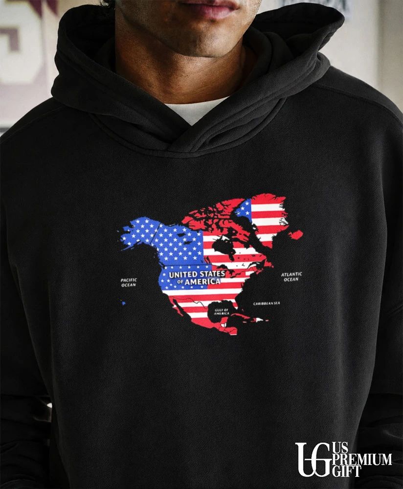 United States of America Canada Mexico Greenland shirt