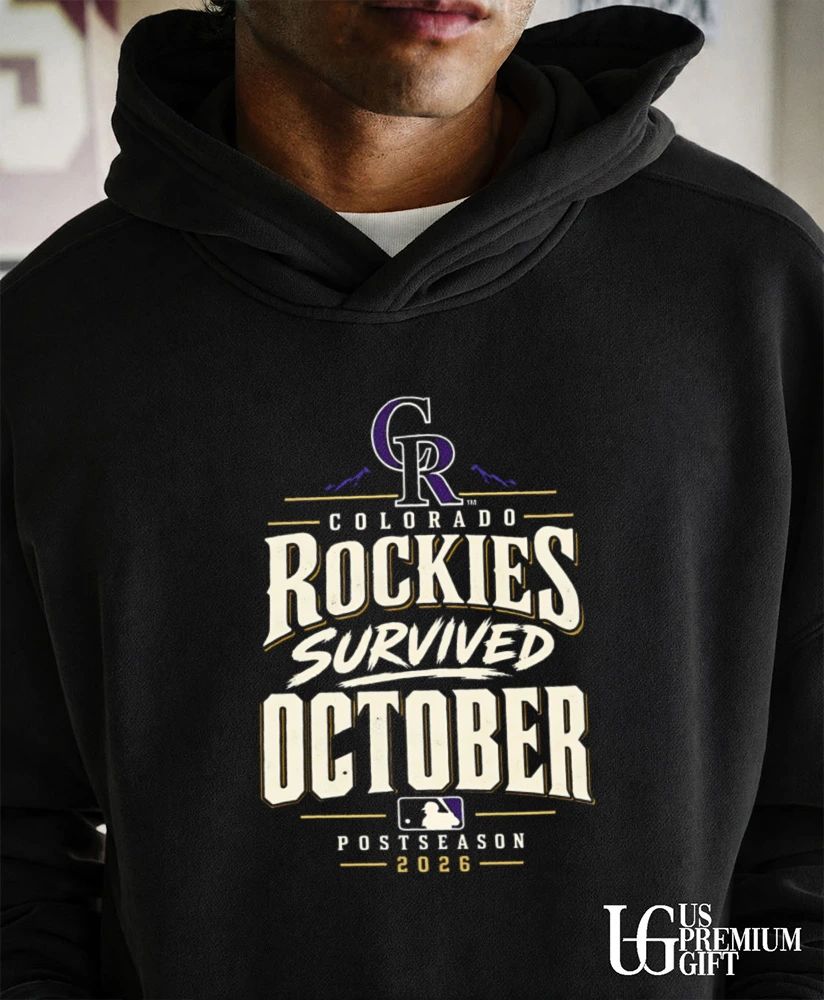 Colorado Rockies Baseball Survived October Postseason 2026 shirt