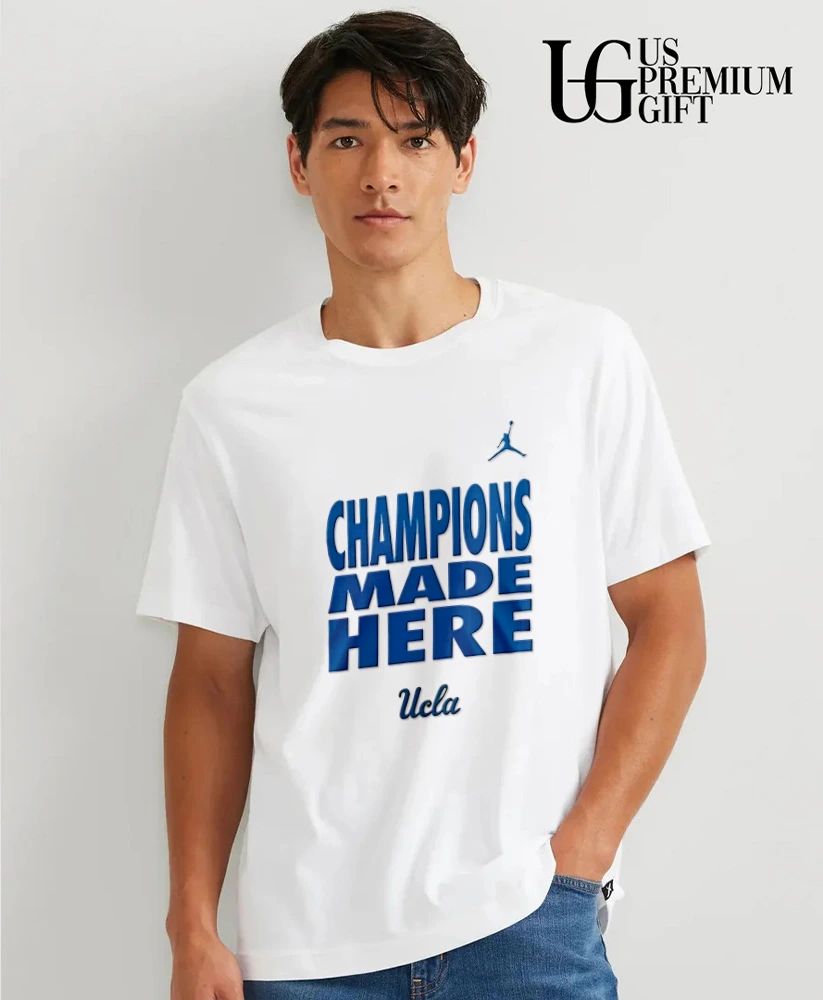 UCLA Football Airplane Mode Champions Made Here shirt