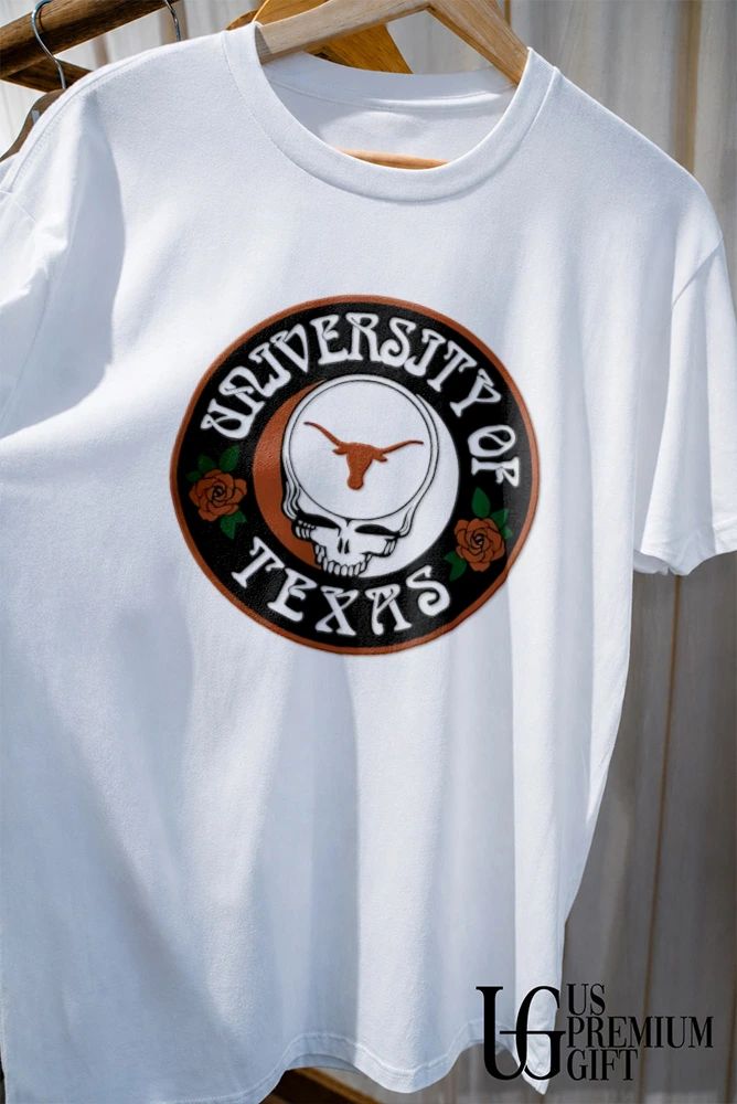 Texas Longhorns Grateful Dead Run For The Roses 2026 logo shirt