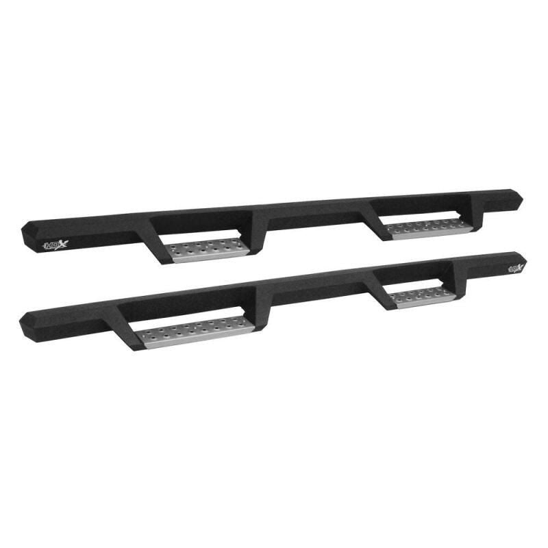 Westin/HDX 07-18 GM 15/25/3500 Crew Cab (Excl. Classic) SS Drop Nerf Step Bars – Textured Black