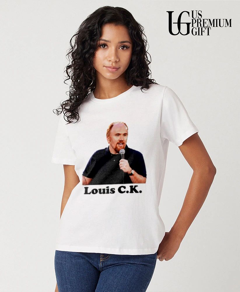 Louis CK Comedian Portrait Performing Comedy Stand Up shirt