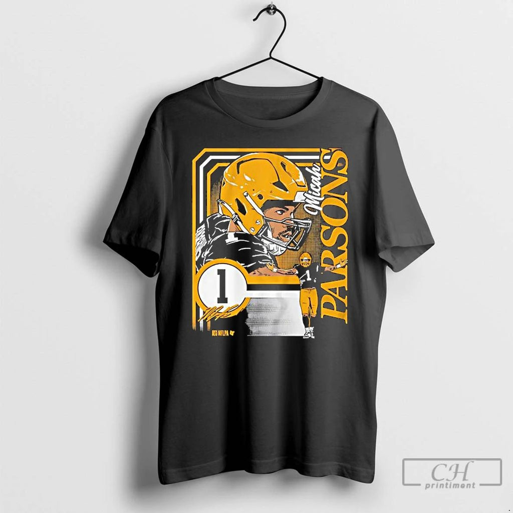 Its Micah Parsons Collage Frame Signature T Shirts