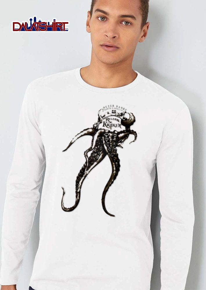 Outer Banks North Carolina Release The Kraken Octopus shirt