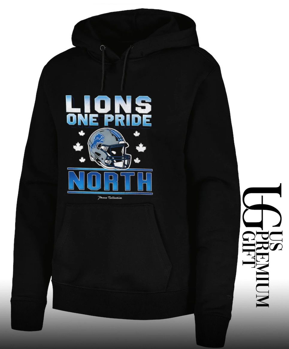 One Pride North Detroit Lions helmet shirt