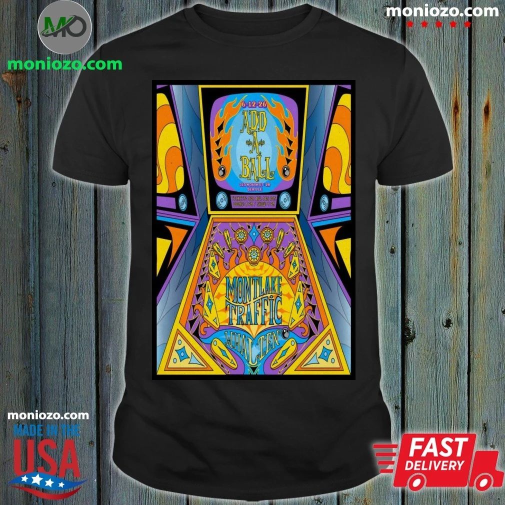 Whalien 6 12 2026 Seattle WA Poster T-Shirt