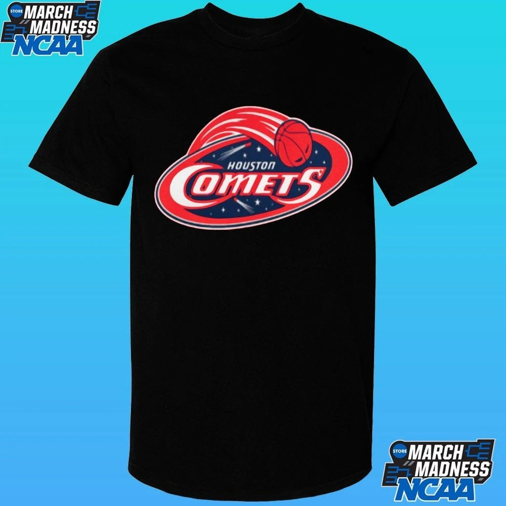 Red Vanvleet Rockin A Houston Comets Shirt