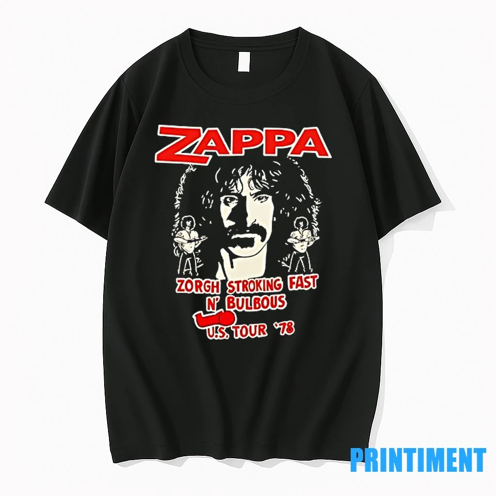 Zappa Zorgh Stroking Fast N Bulbous Us Tour 1978 Tshirts Sweater