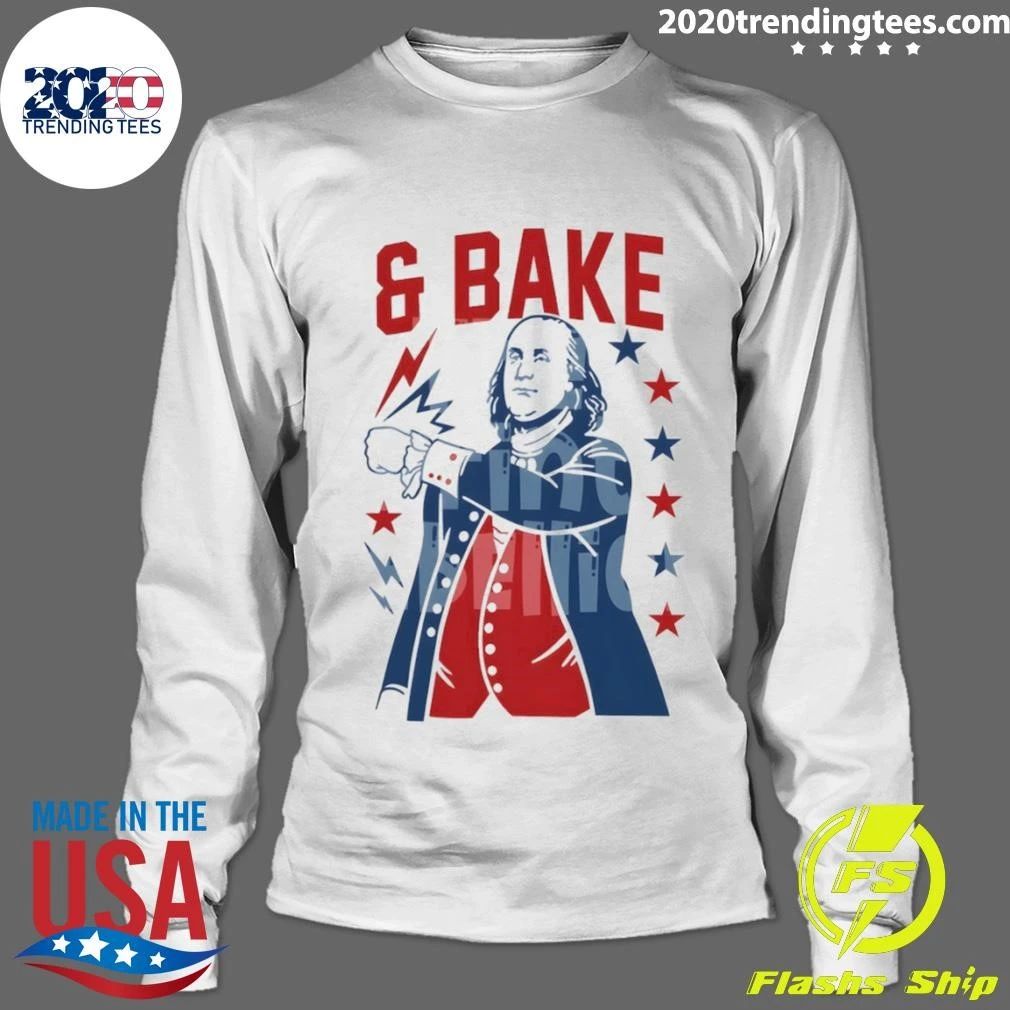 Shake & Bake Ben Franklin Fourth of July America 2026 Shirt