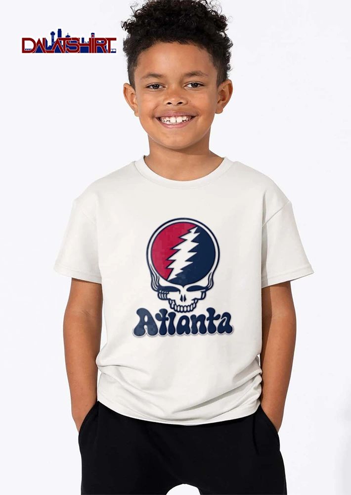 Grateful Dead steal your face skull logo shirt