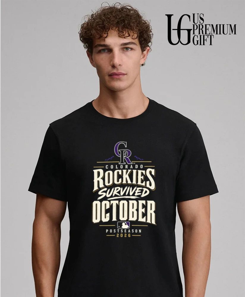 Colorado Rockies Baseball Survived October Postseason 2026 shirt