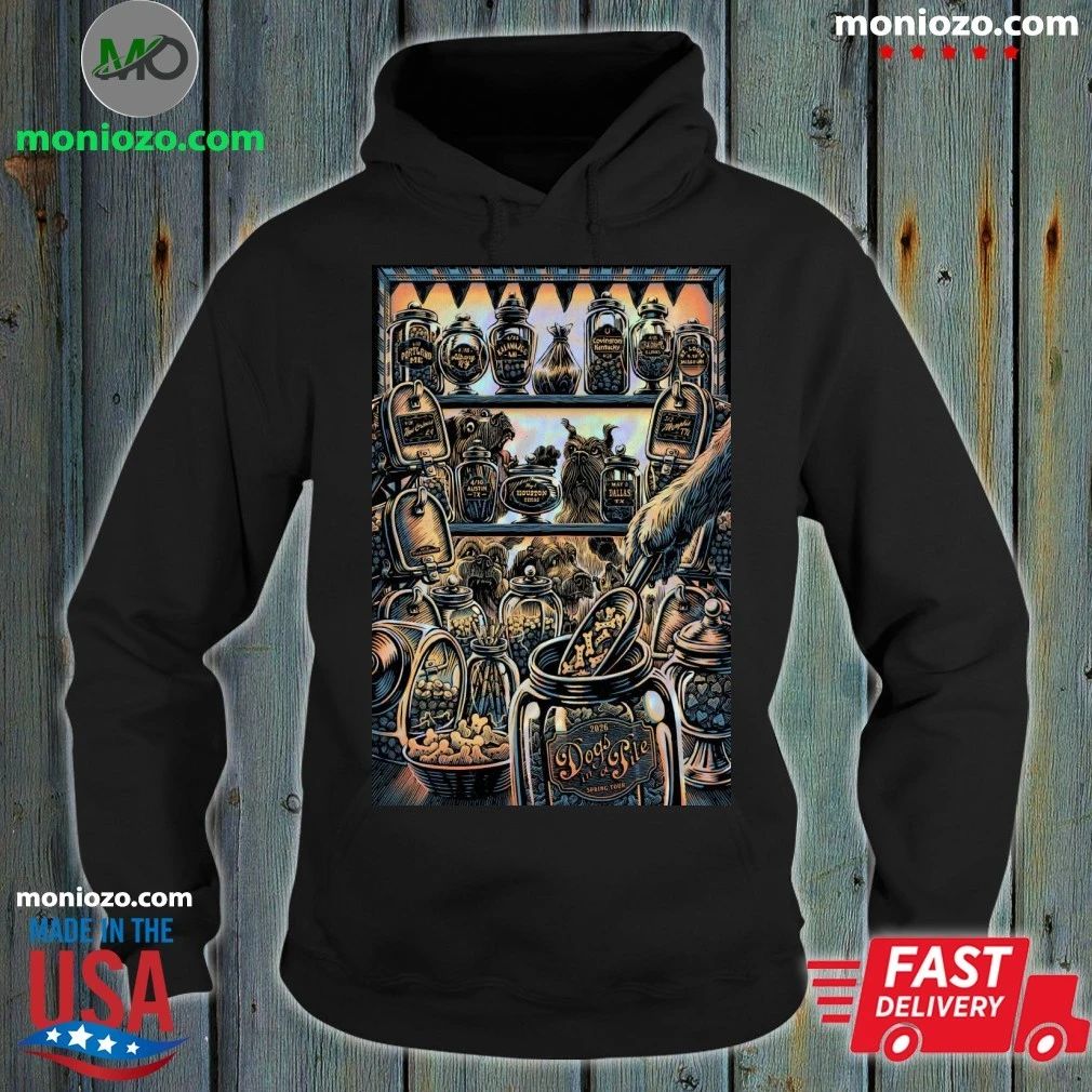 New Dogs In A Pile Spring Tour 2026 Poster Shirt