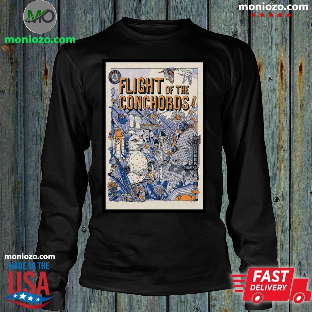 Flight Of The Conchords The Greek Theatre Los Angeles, CA May 9-10, 2026 Poster Shirt