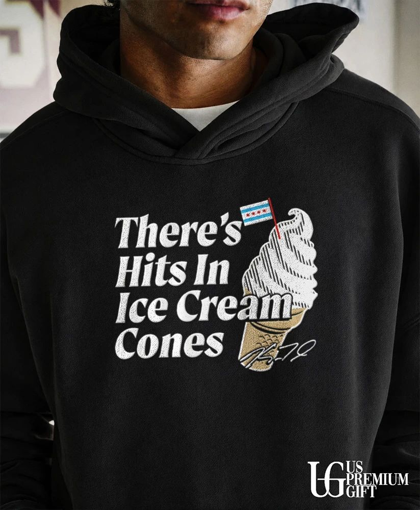 There’s Hits In Ice Cream Cones Kyle Teel Chicago White Sox baseball signature shirt