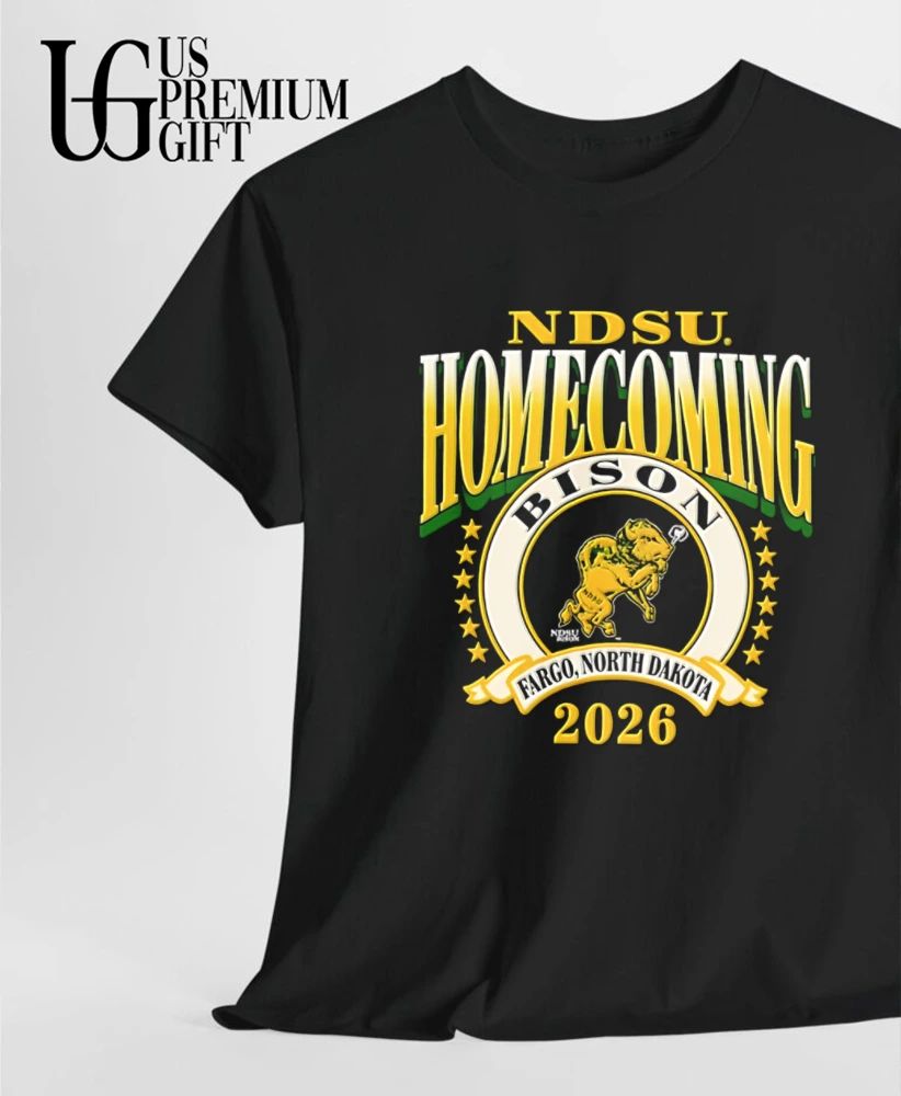 NDSU Homecoming Bison Fargo North Dakota 2026 shirt