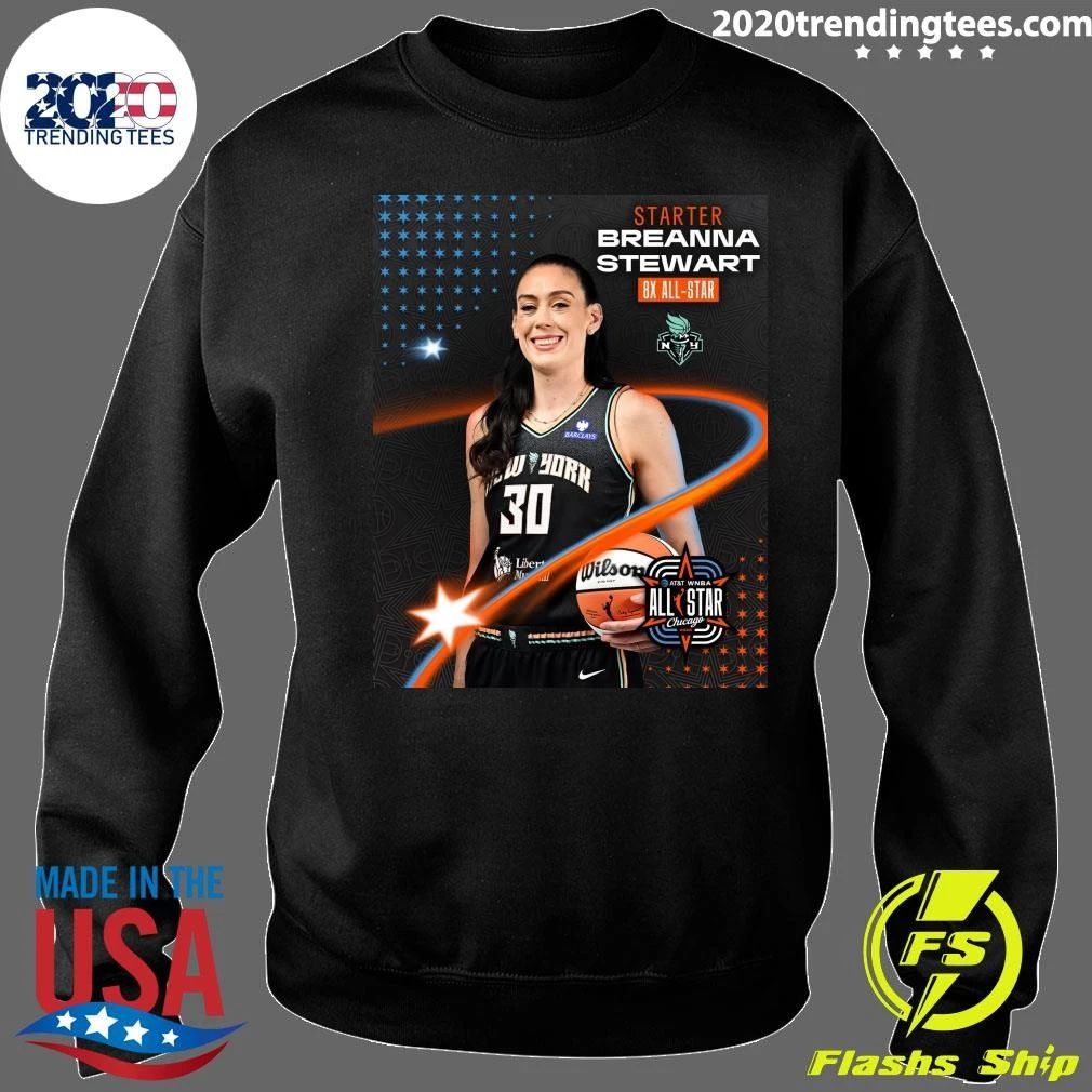 Starter Breanna Stewart Your Official 2026 AT&T WNBA All-Star Starters Shirt