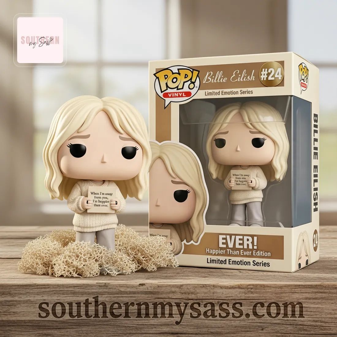 Billie Eilish Happier Than Ever Pop Figure Doll