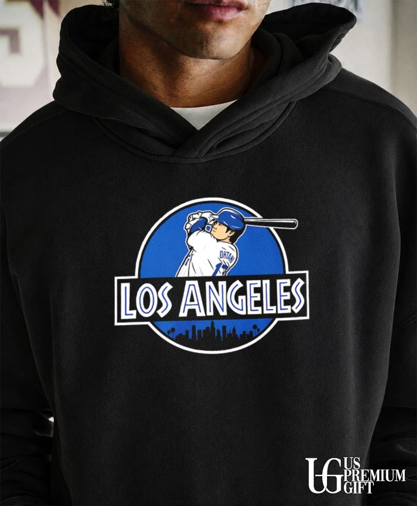 Shohei Ohtani Los Angeles Dodgers Dinosaurs logo shirt
