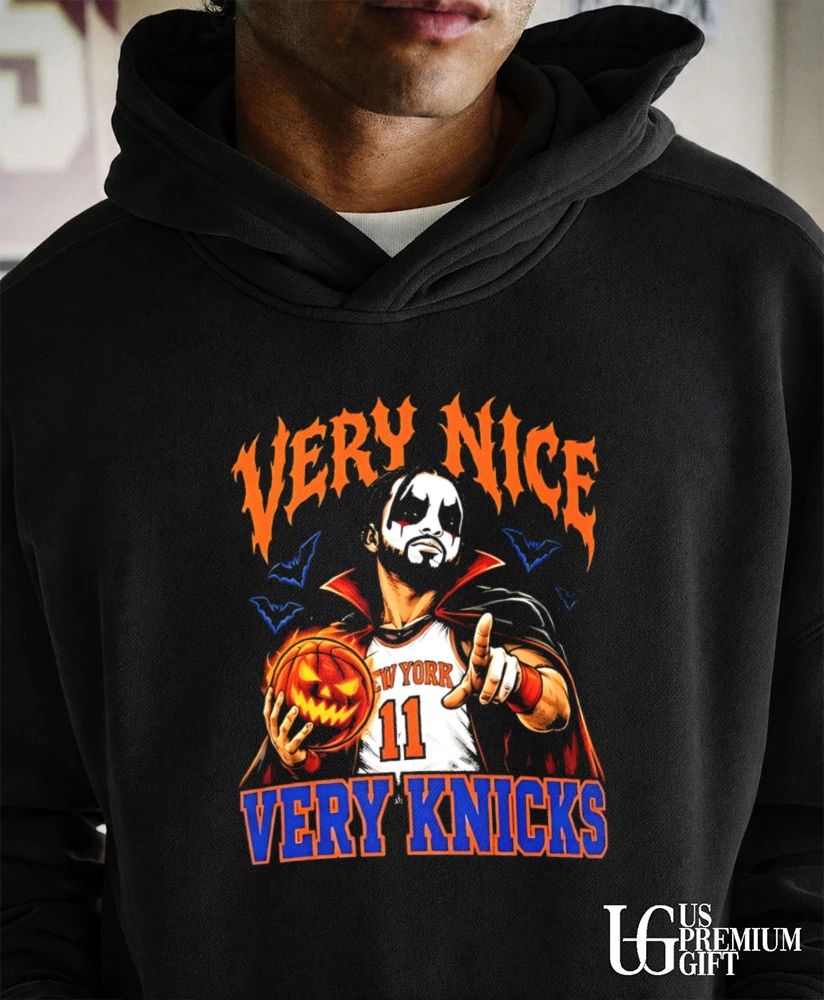 Jalen Brunson Very Nice Very Knicks Halloween shirt