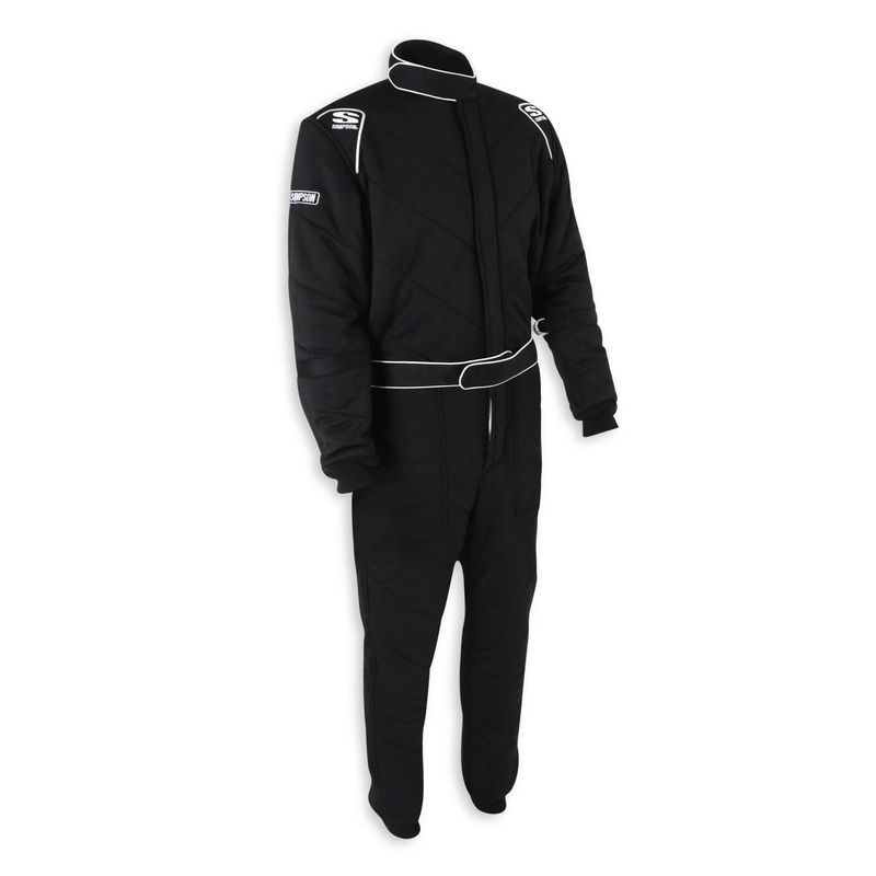 Simpson Racing 5G SFI 15 SUIT BLACK – XXL – Double Extra Large – Black