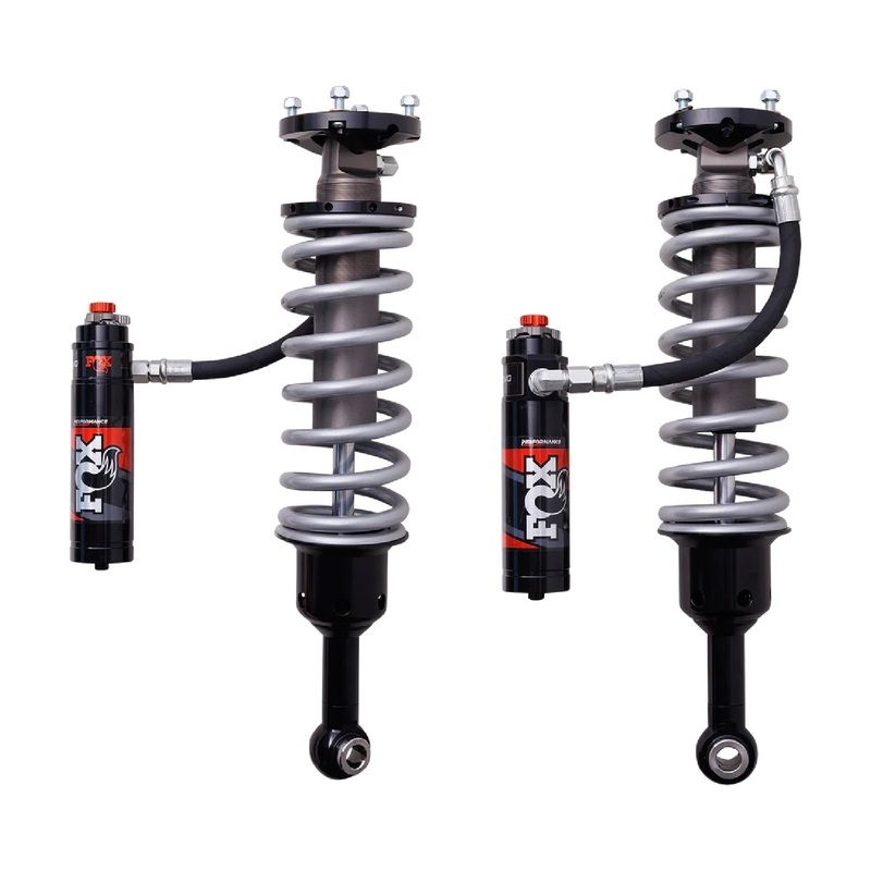 Fox 2.5 Performance Elite Adjustable Coilover w/ Reservoir Front Pair for 2024-2026 Lexus GX550 4WD RWD w/1.5-3″ lift Std Tune