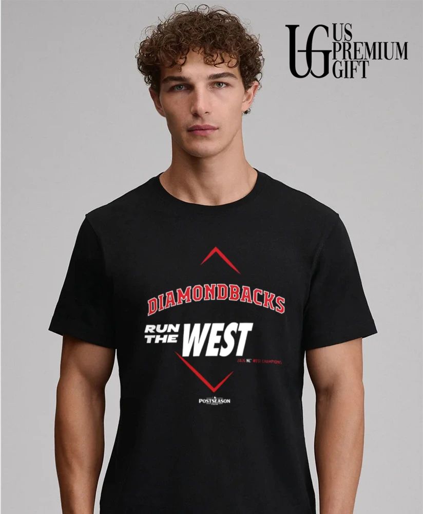 Run The West Arizona Diamondbacks 2026 NL West Division Champions shirt