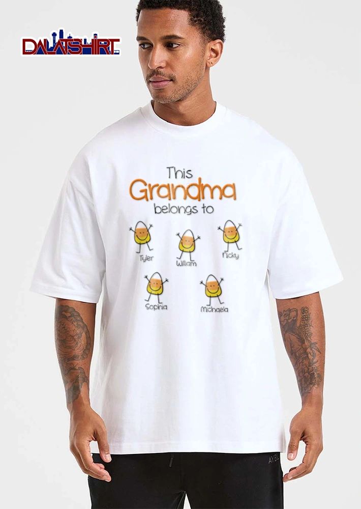 Kansas City Chiefs Tank Tyler William Nicky Sophia Michaela This Grandma Belongs To shirt