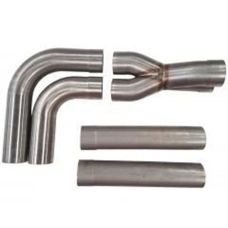 Pro Fabrication Stainless Steel X-Pipe Exhaust Kit