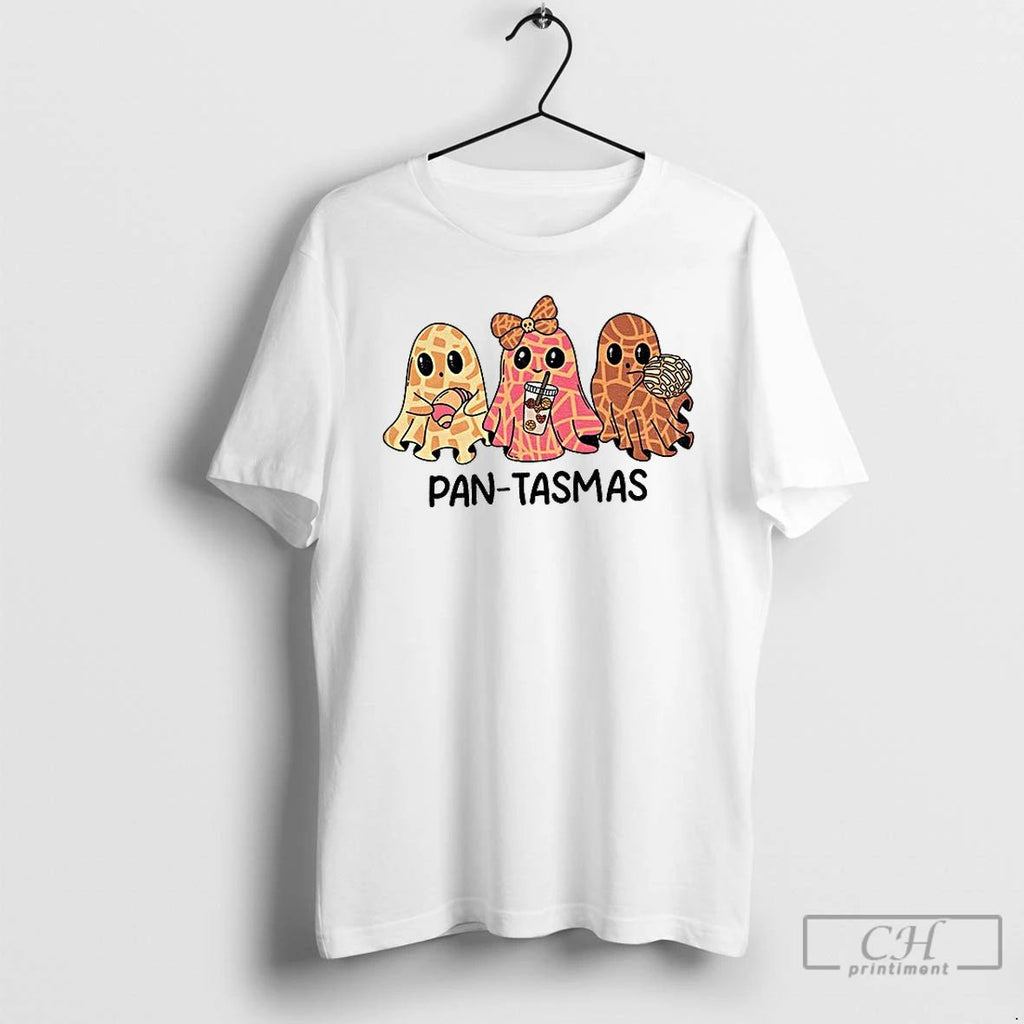Funny Pantasmas Ghost Pan Dulce T Shirts