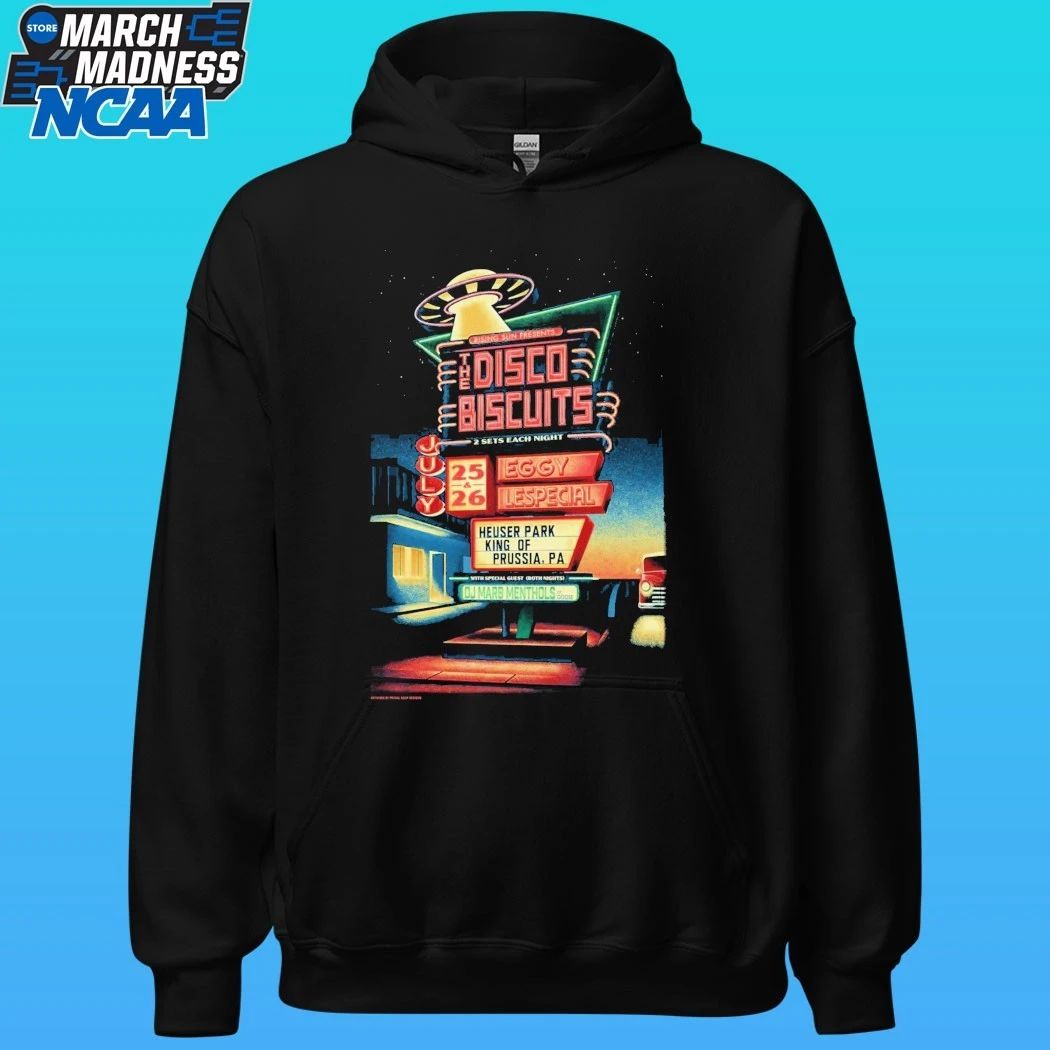 The Disco Biscuits 2026 Concert Tour King Of Prussia, Pa July 25-26 Shirt