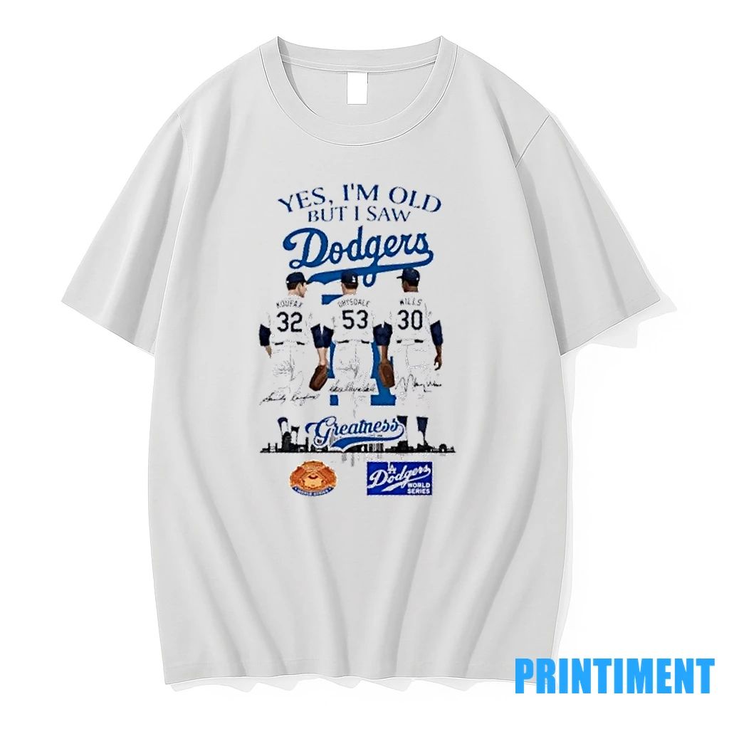 Los Angeles Dodgers Sandy Koufax Don Drysdale And Maury Wills Legends Skyline Tshirts Sweater