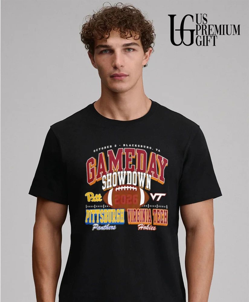 Virginia Tech Hokies vs Pitt Panthers NCAA Football Gameday Showdown 2026 shirt