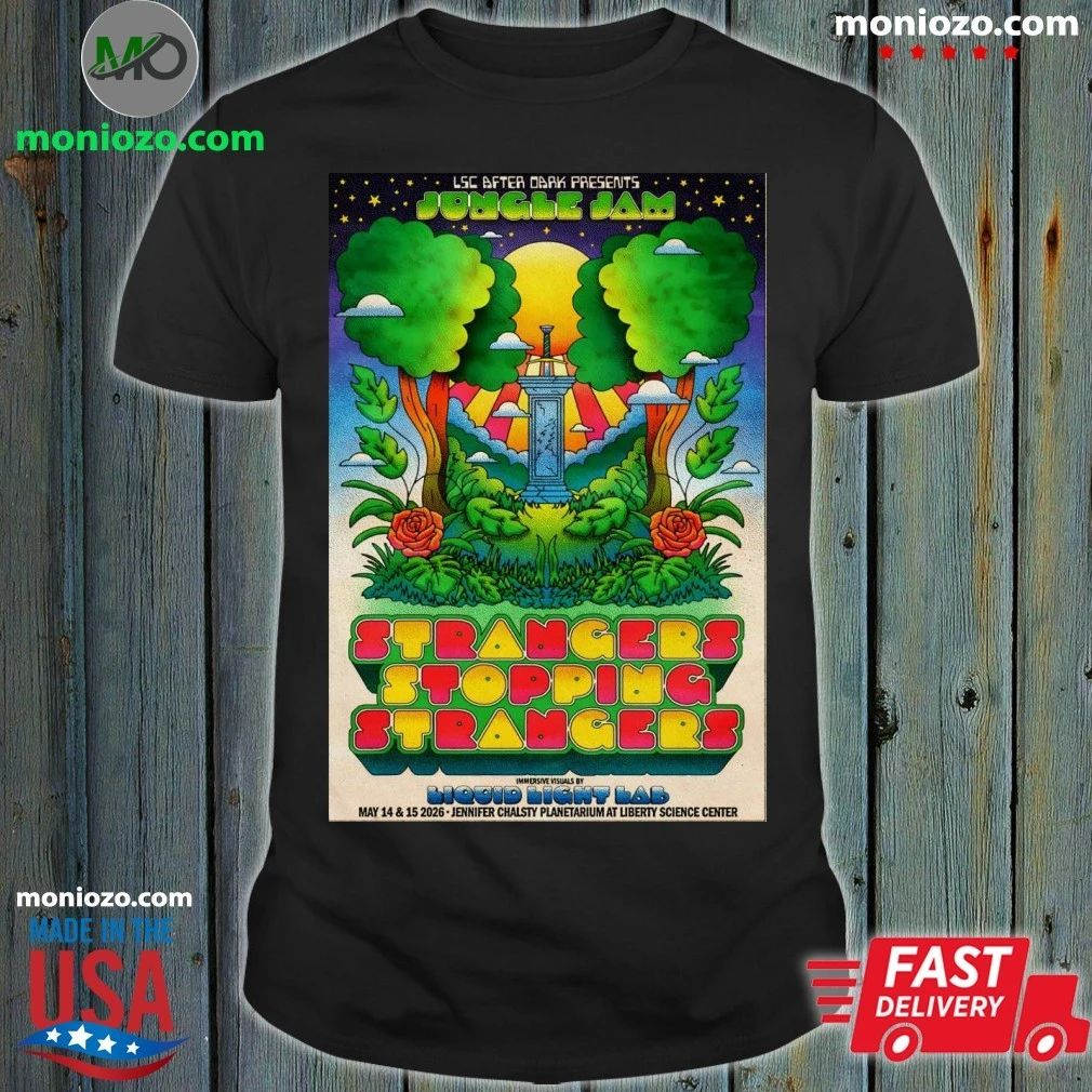 Strangers Stopping Strangers Tour Jersey City NJ On May 14-15 2026 Poster Shirt