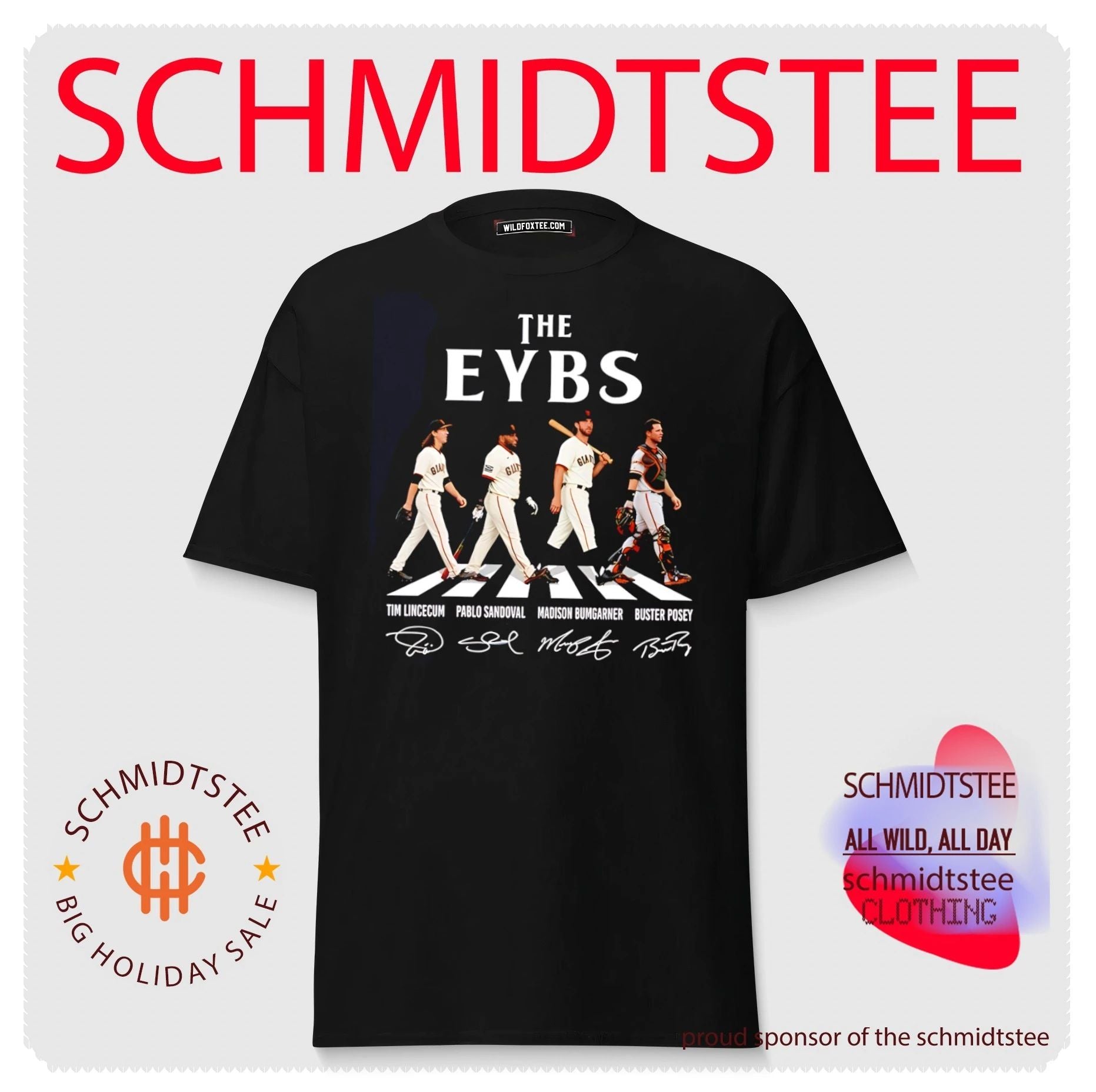San Fracisco Giants The Eybs Abbey Road signature shirt