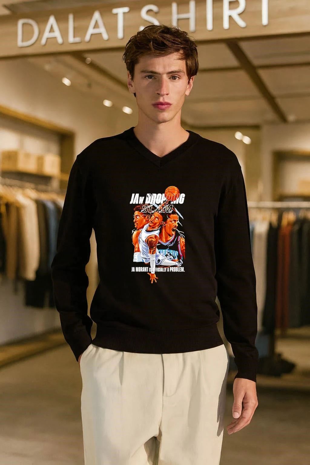 Jaw Dropping Slam Ja Morant Is Officially A Problem Memphis Basketball shirt