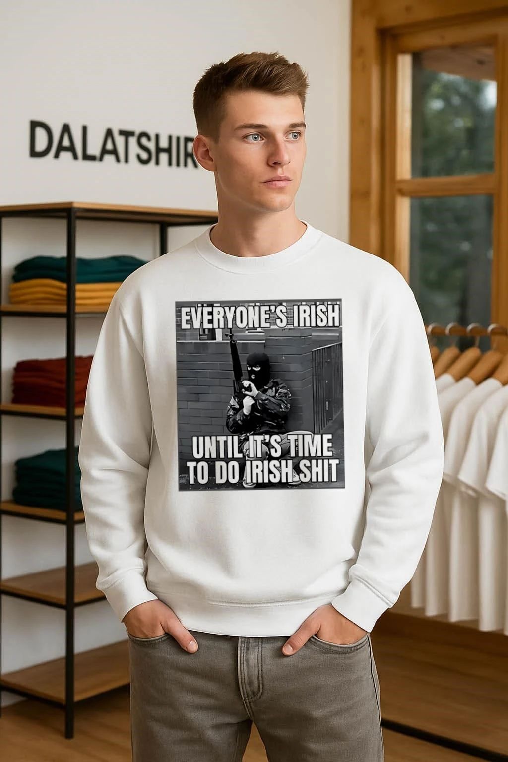 Everyone’s Irish Until It’s Time to Do Irish shit shirt